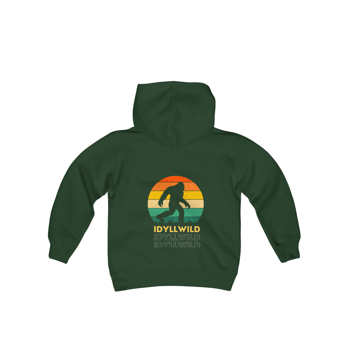 Youth Heavy Blend Hooded Sweatshirt Idyllwild Big Foot