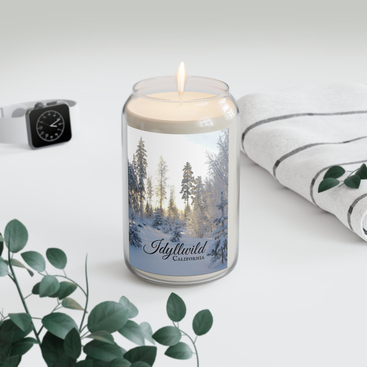 Scented Candle, 13.75oz Idyllwild Snow
