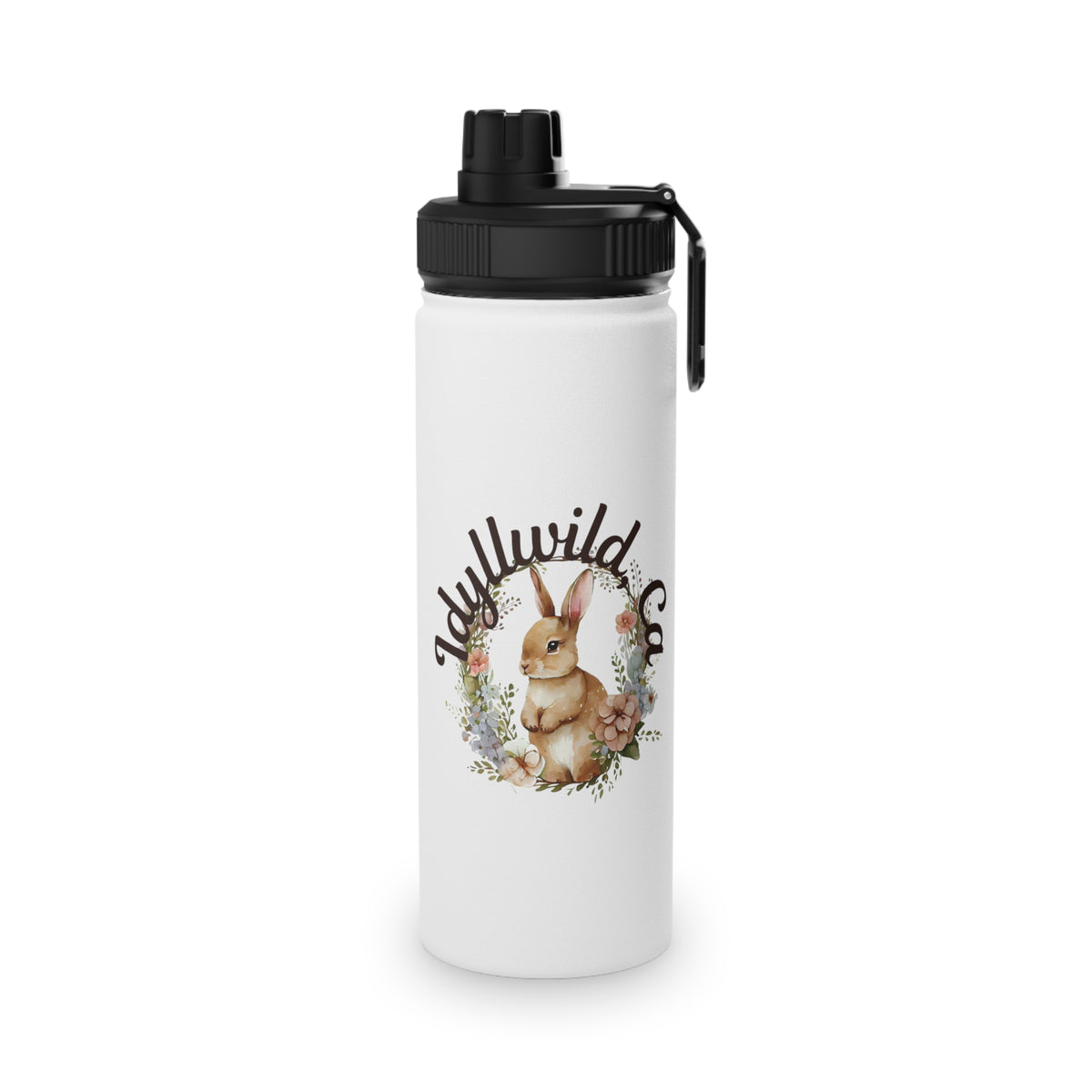 Idyllwild Easter Stainless Steel Water Bottle, Sports Lid