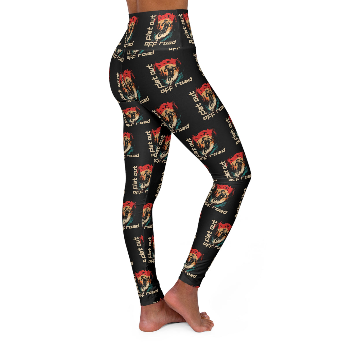 Mountain Biking "Flat Out Off Road" Leggings