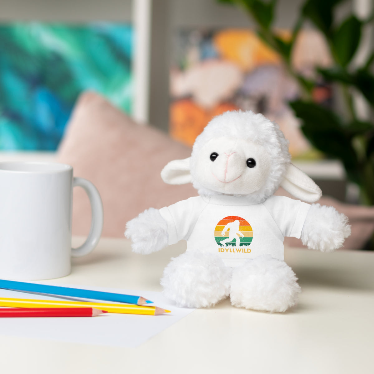 Stuffed Animals with Tee Idyllwild Big Foot