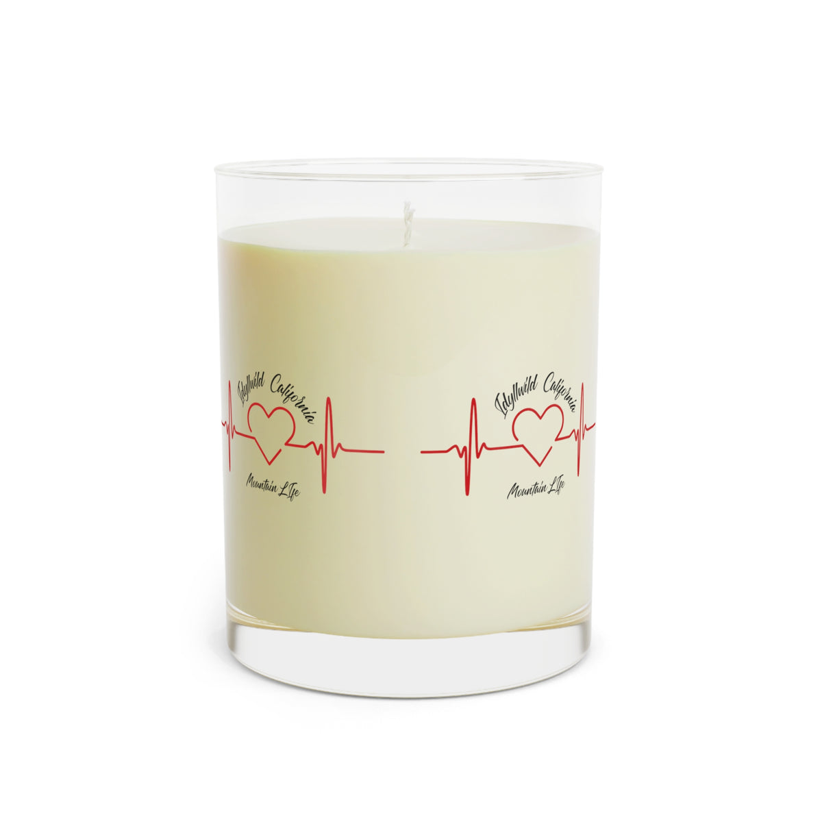 Scented Candle - Full Glass, 11oz Idyllwild Heartbeat