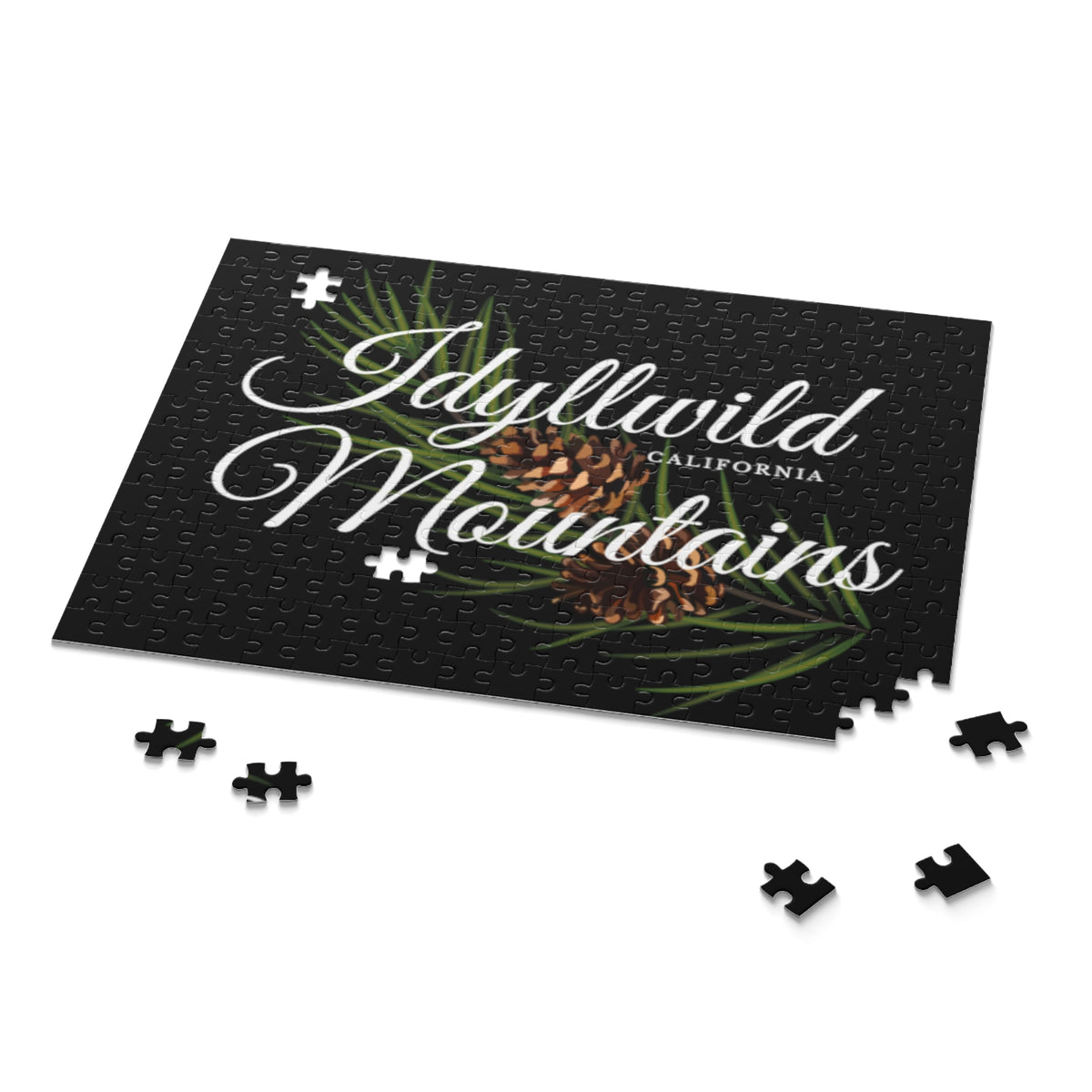 Puzzle (120, 252, 500-Piece) Idyllwild Mountains Classy Cone Variety Sizes