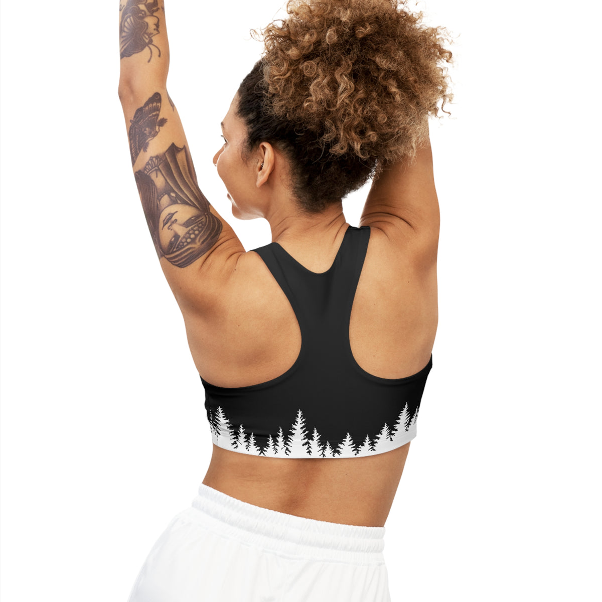 Pine Trim Sports Bra
