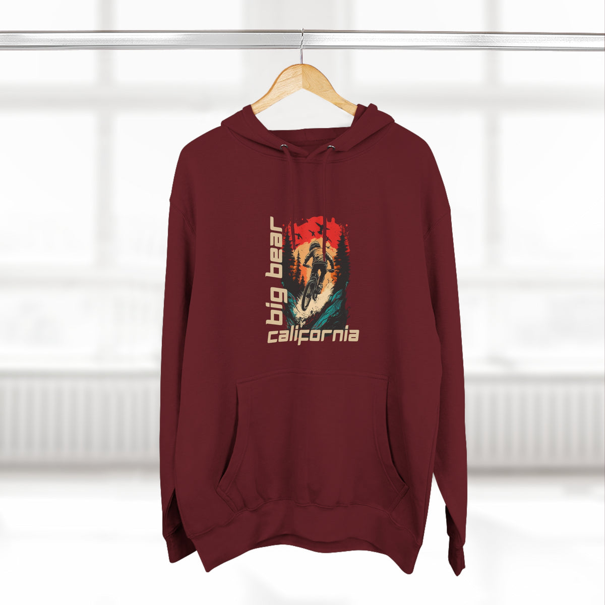 Big Bear Mountain Biking Hoodie