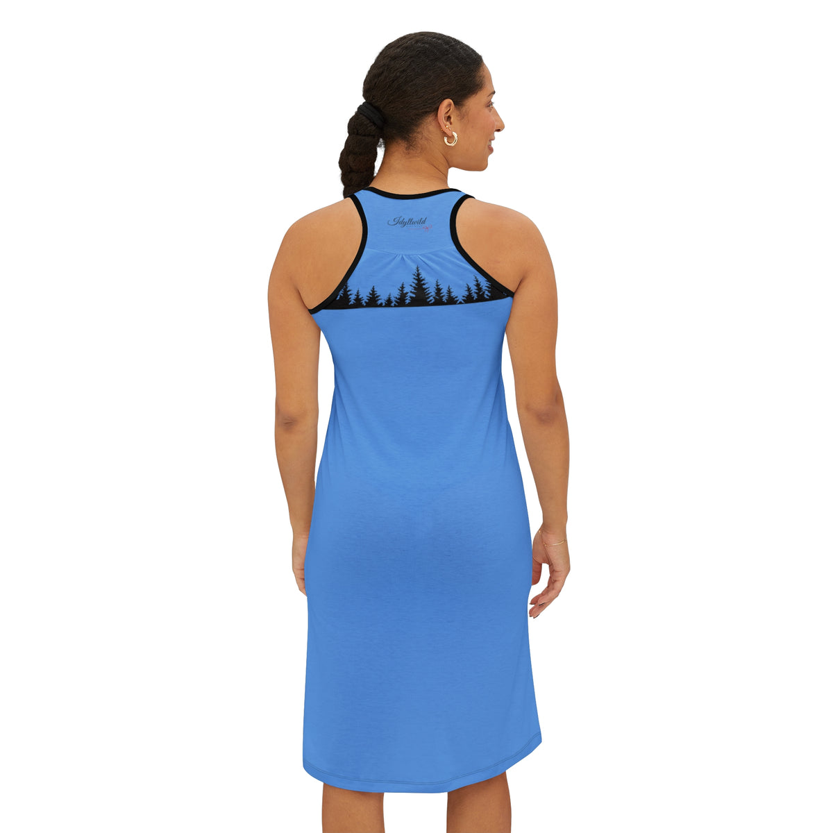 Women's Jeep around and find out Blue Racerback Dress