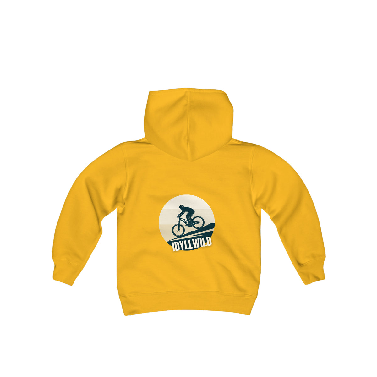 Youth Heavy Blend Hooded Sweatshirt Mountain Bike