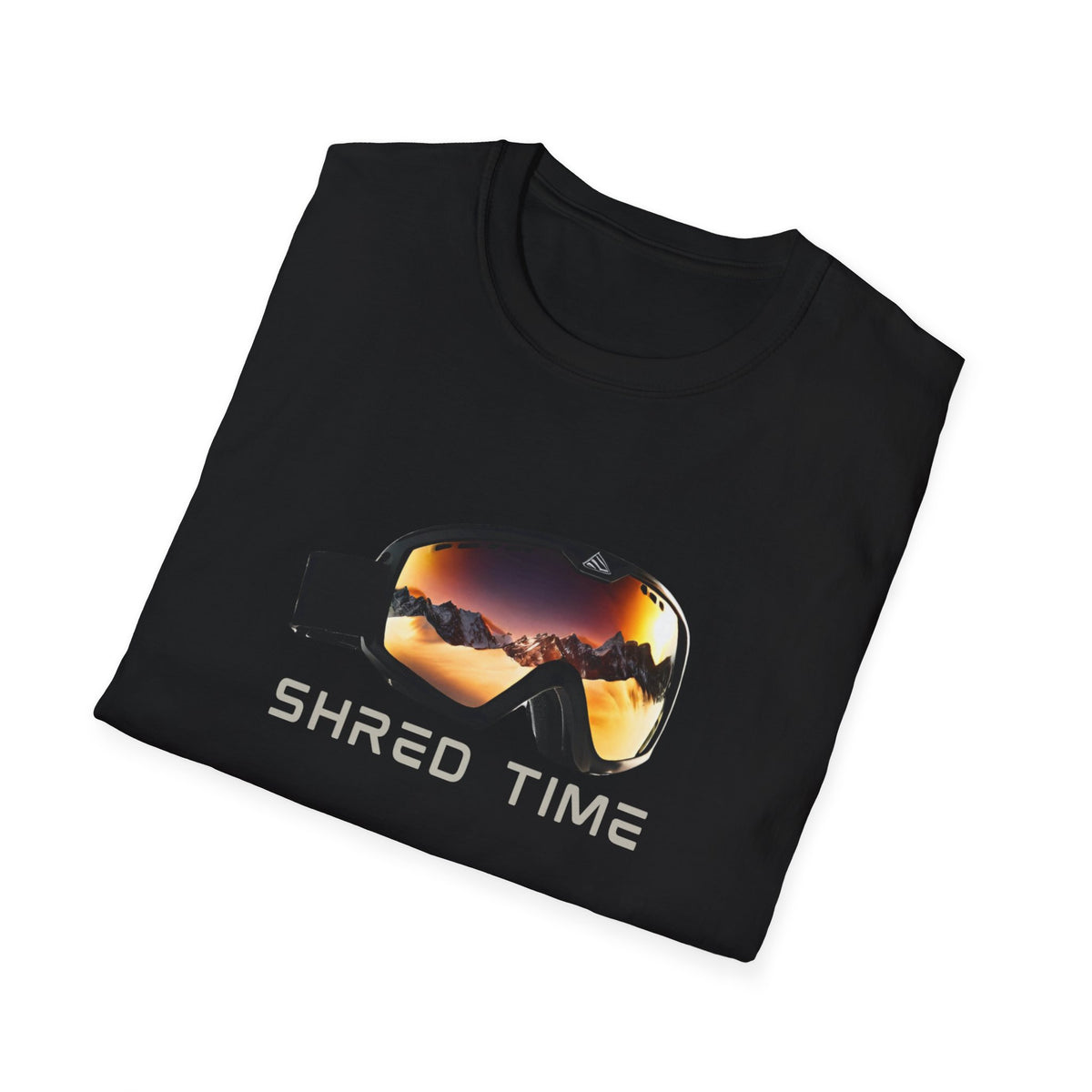 Snowboarding "Shred Time" Softstyle T-Shirt
