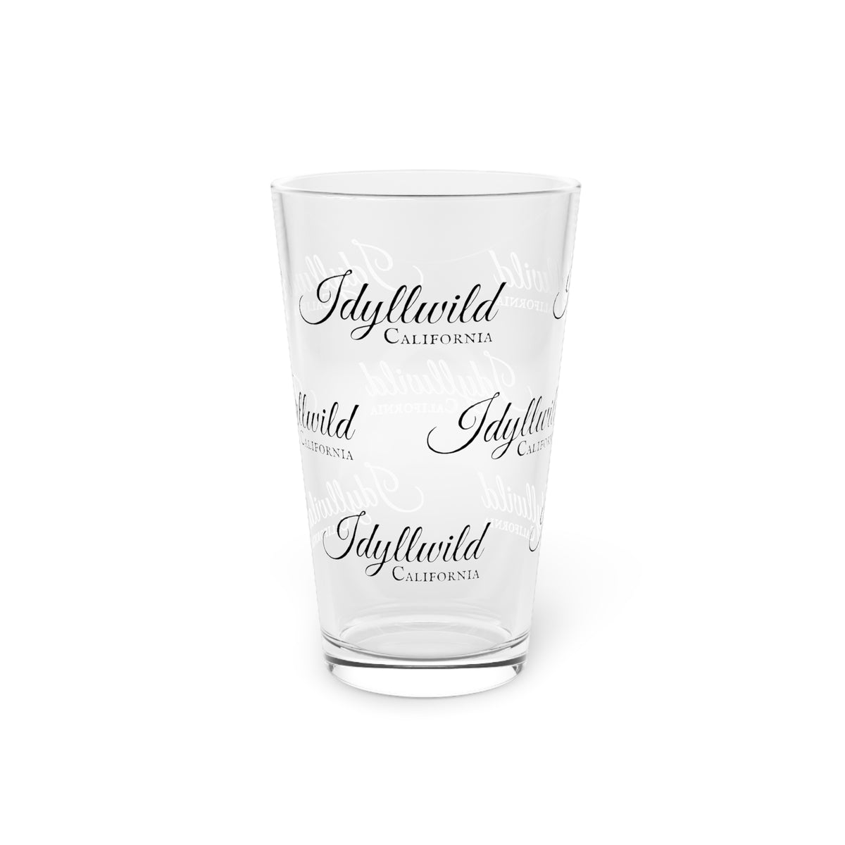 Idyllwild California Pint Glass, 16oz