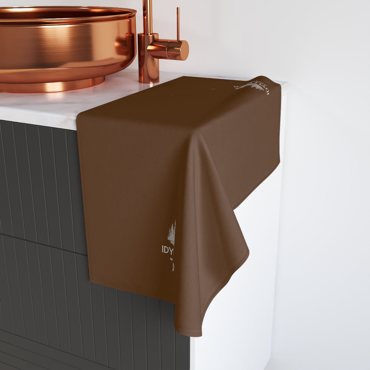 Hand Towel Cabin in the Woods Brown