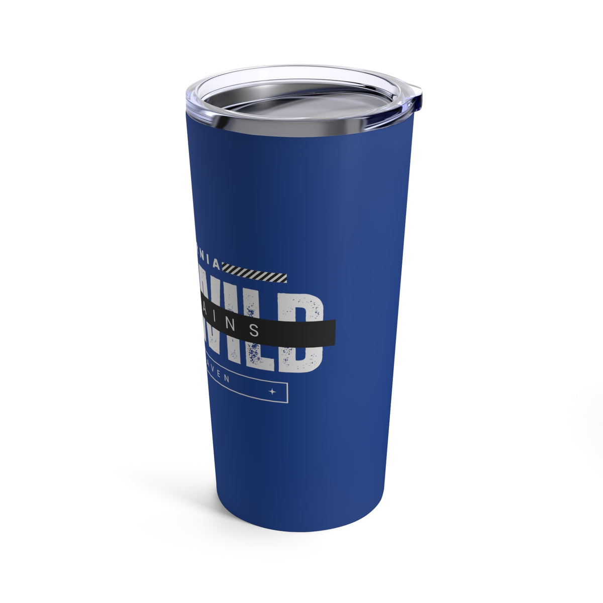 Tumbler 20oz Idyllwild Mountain Hikers Haven Blue