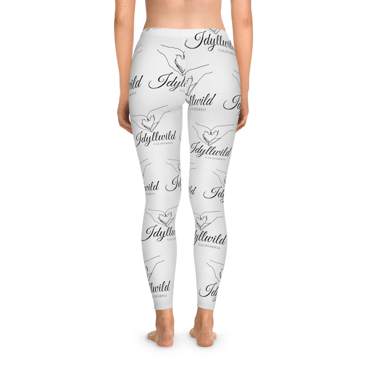 Stretchy Leggings (AOP) Idyllwild Heart Hands
