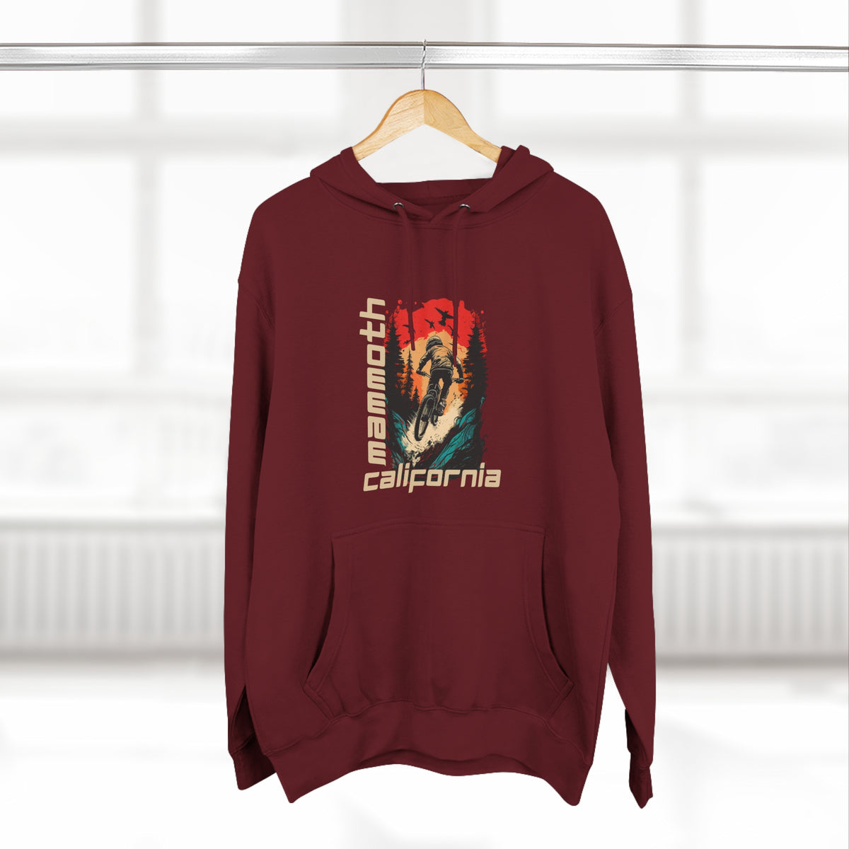 Mammoth California Mountain Biking Hoodie