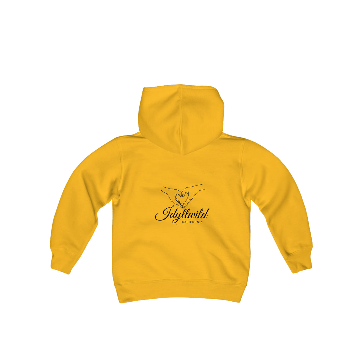 Youth Heavy Blend Hooded Sweatshirt Heart Hands Idyllwild