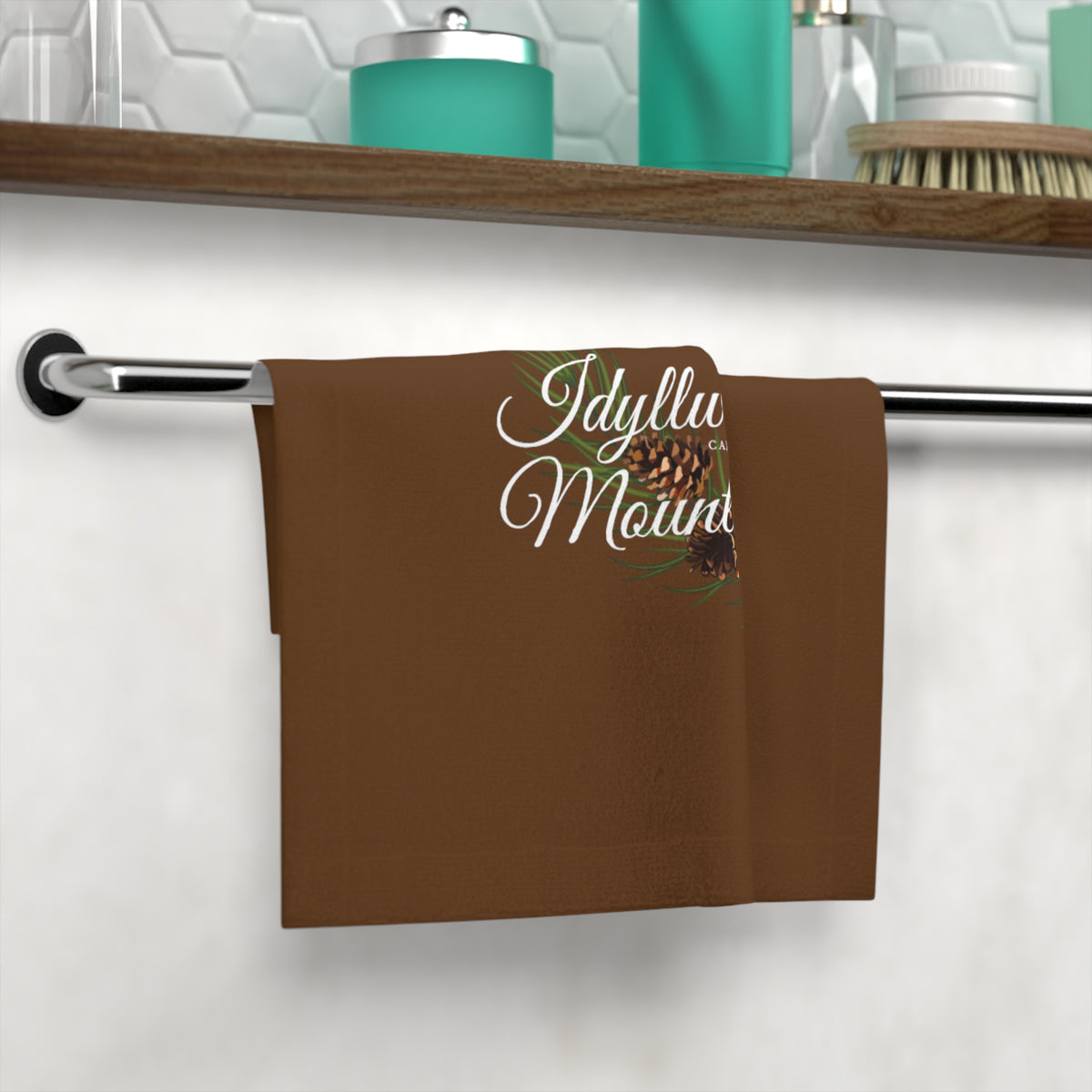 Idyllwild Coneback Brown Face Towel