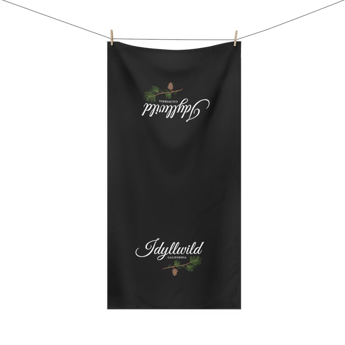 Mink-Cotton Towel Idyllwild Classy Pine