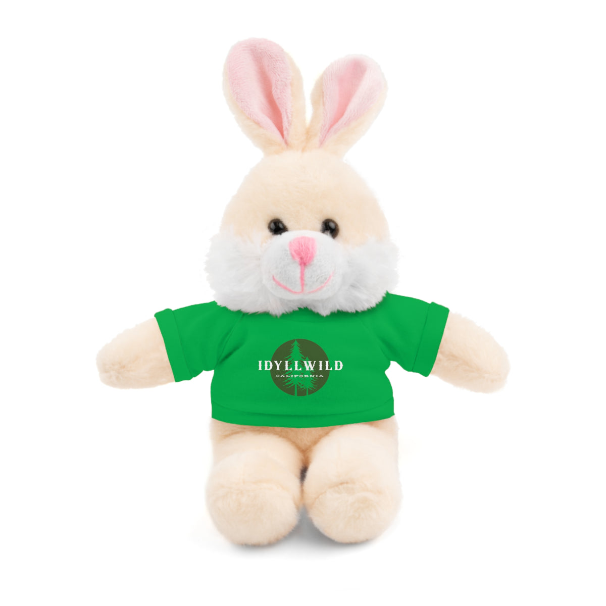 Stuffed Animals with Tee Idyllwild Pine Badge