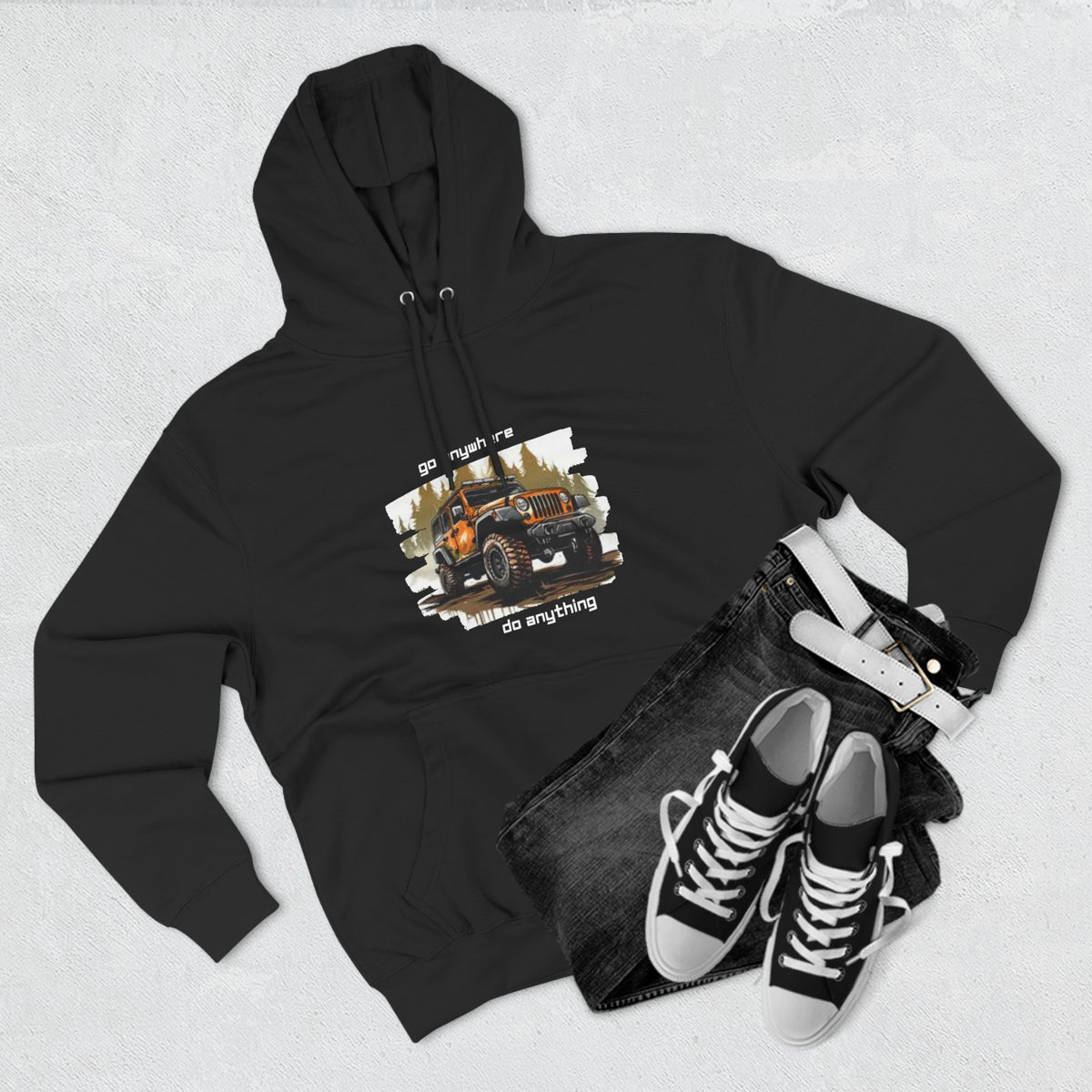 Jeep "Go Anywhere Do Anything" Hoodie