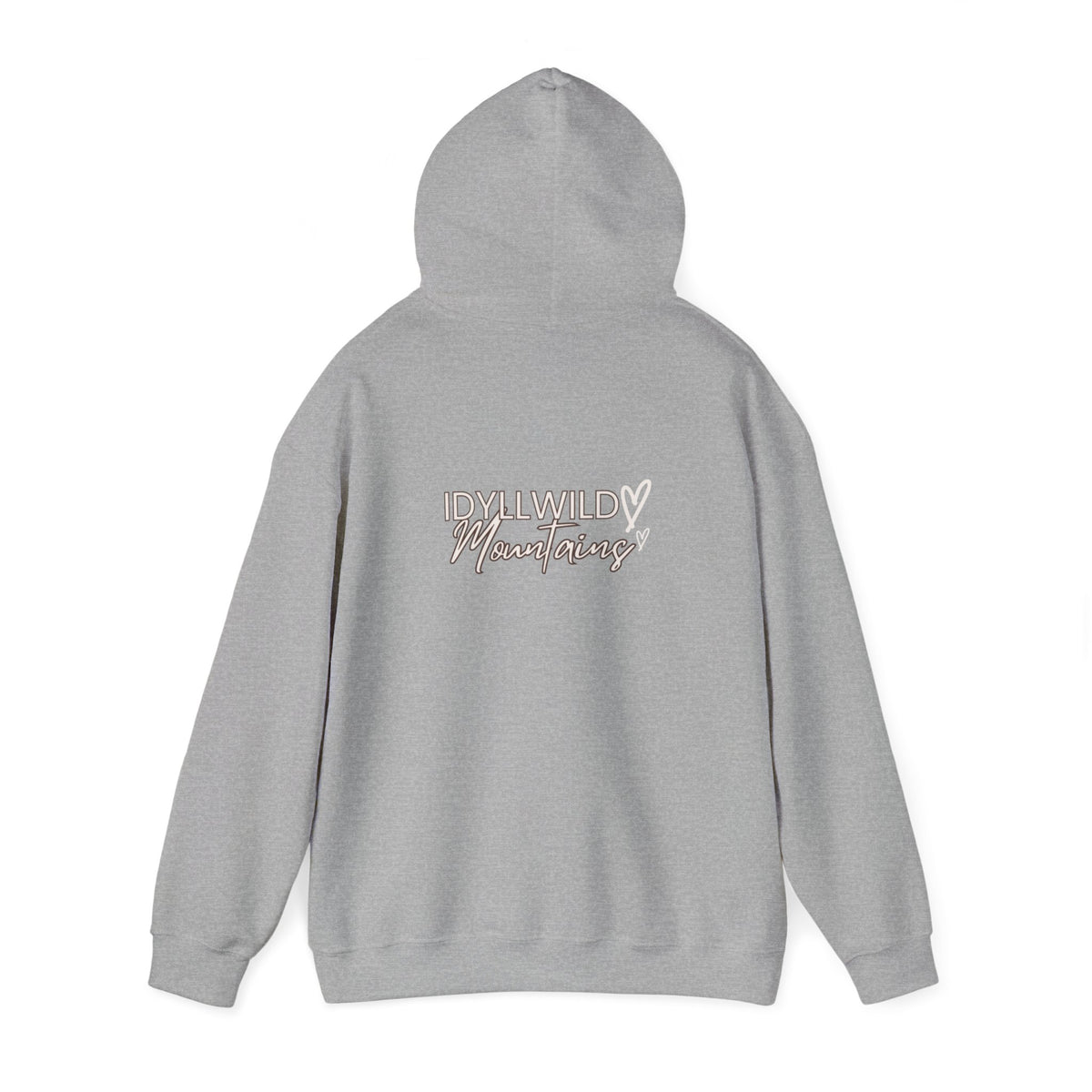 Idyllwild Mountains heart Hoodie