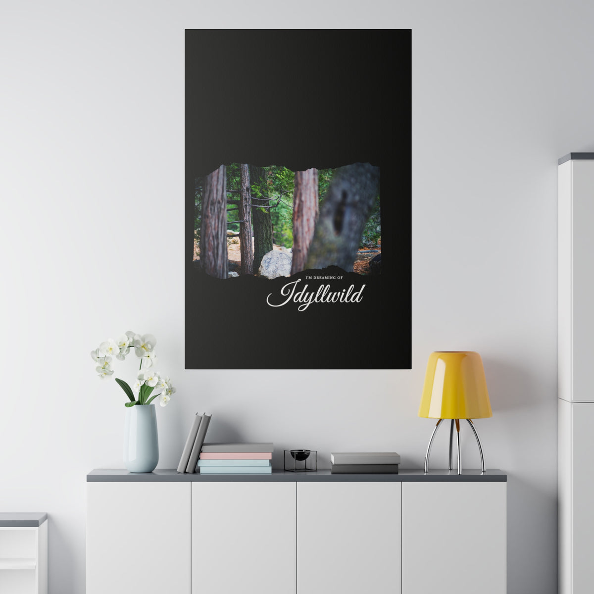 Matte Canvas, Stretched, 0.75" Dreaming of FOrest