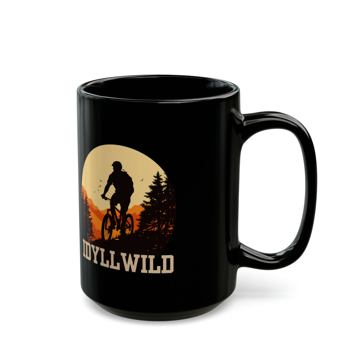 Black Mug Idyllwild Mountian Bike Sunset