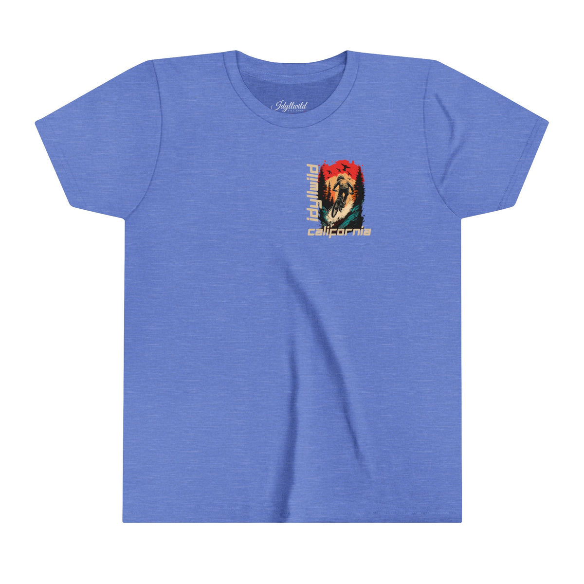 Idyllwild Mountain Biking Youth Short Sleeve Tee