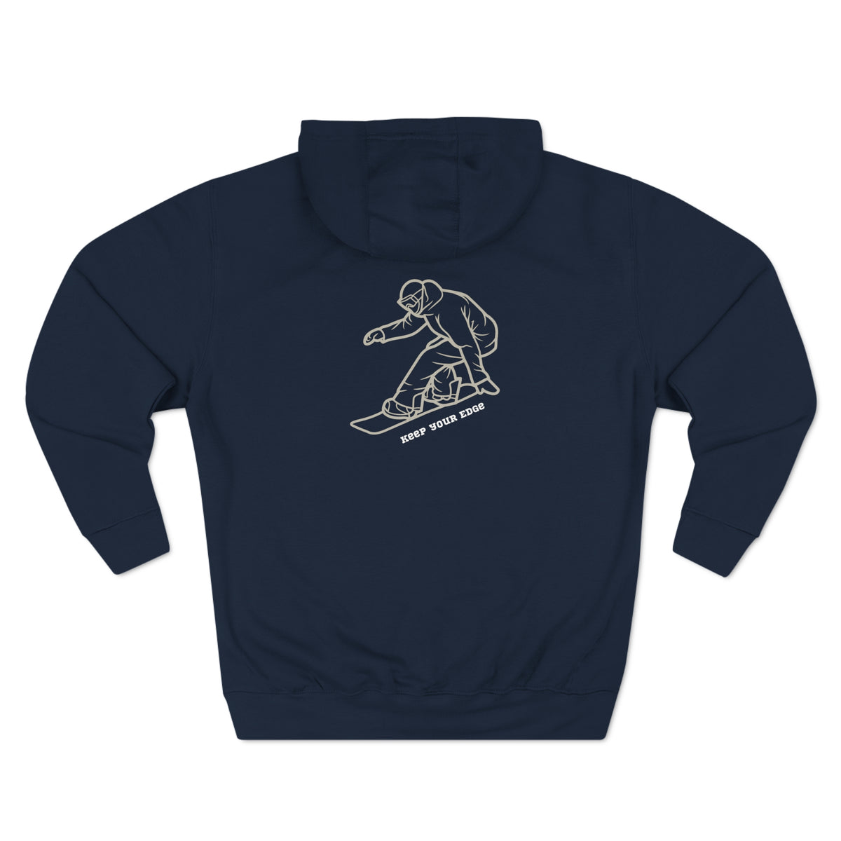 Snowboard  "Keep your edge" Hoodie