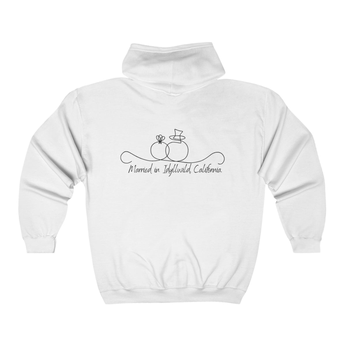 Married in Idyllwild Swirl Full Zip Hoodie