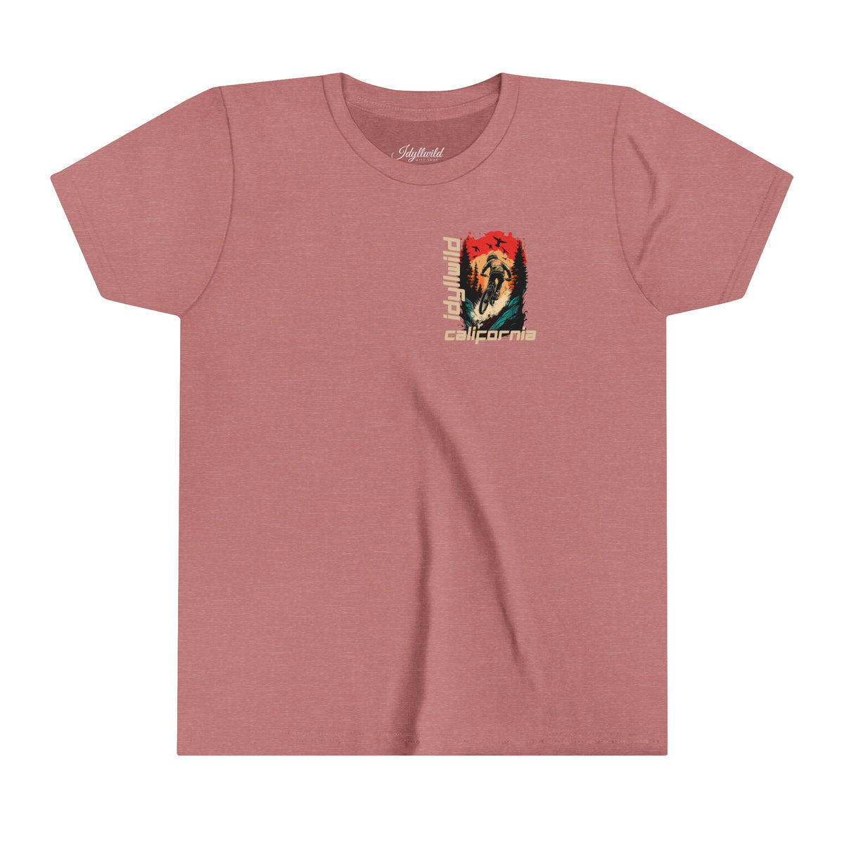 Idyllwild Mountain Biking Youth Short Sleeve Tee