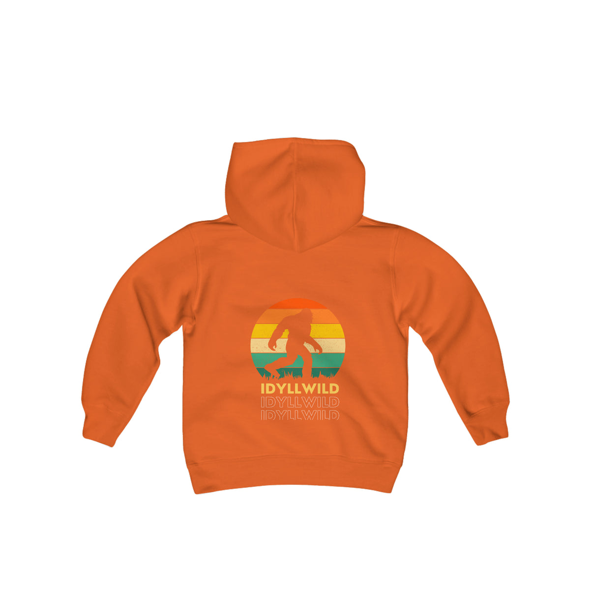 Youth Heavy Blend Hooded Sweatshirt Idyllwild Big Foot