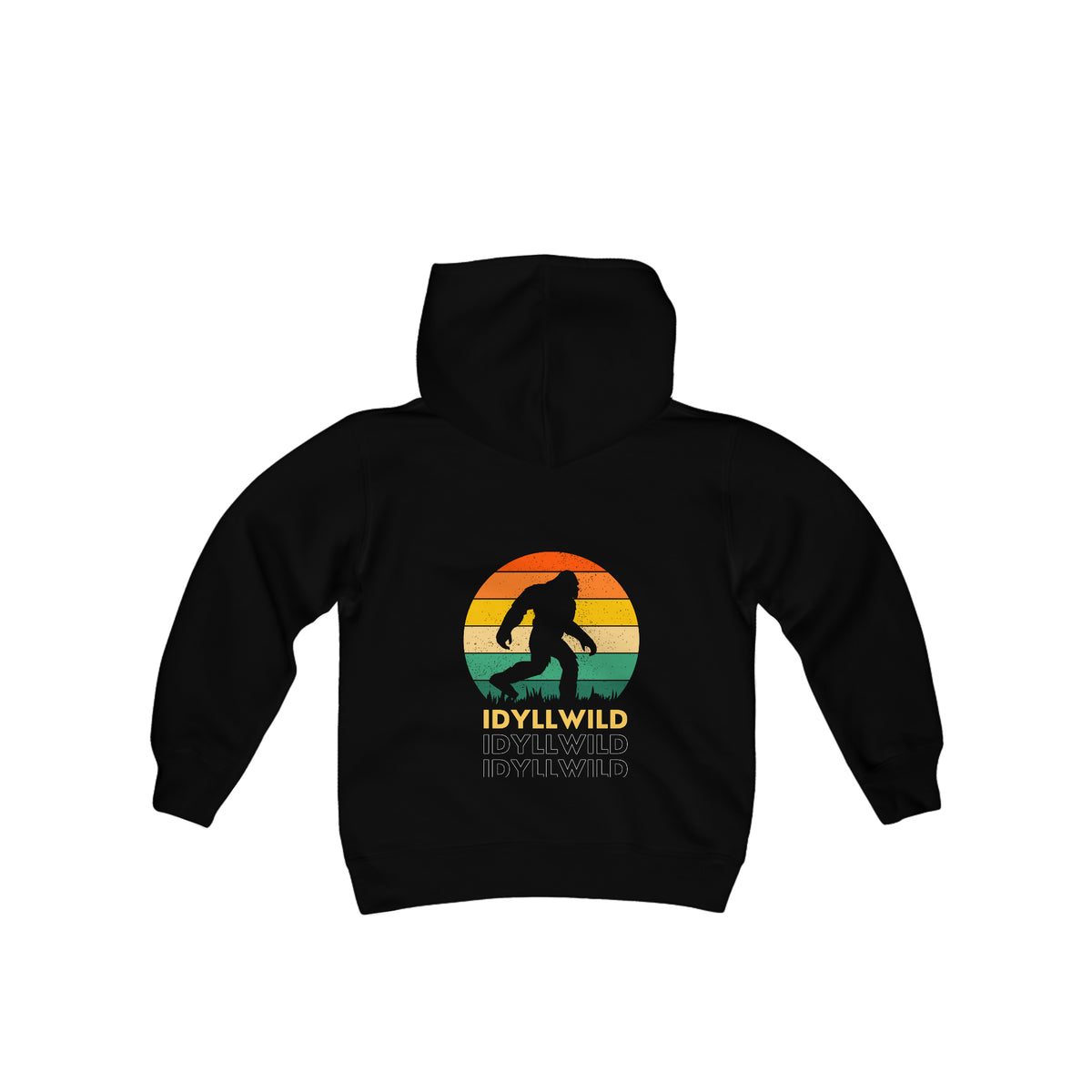 Youth Heavy Blend Hooded Sweatshirt Idyllwild Big Foot
