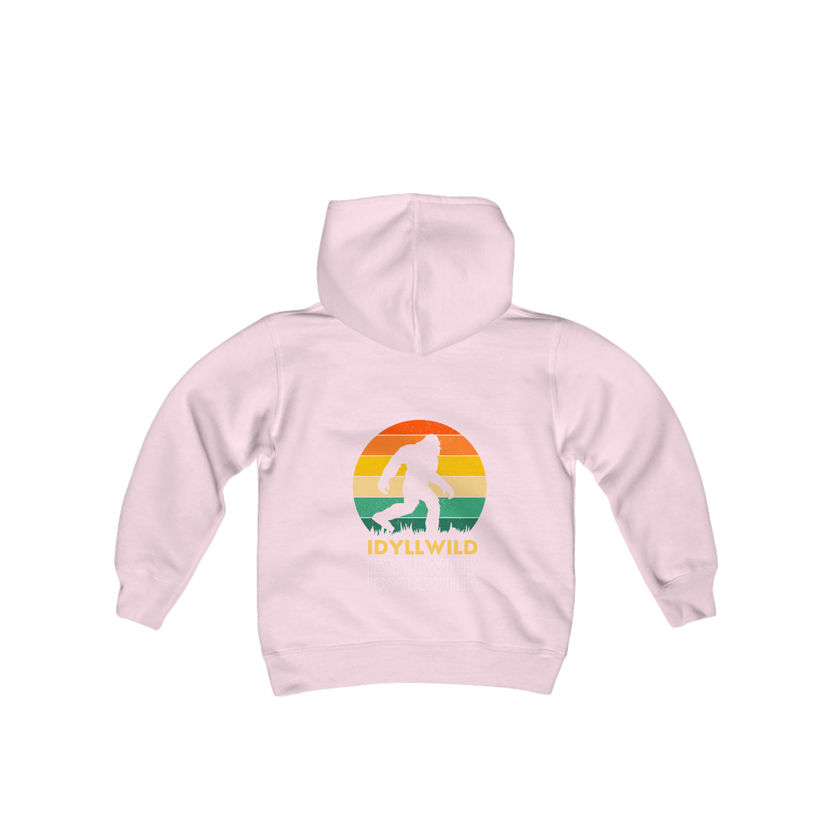 Youth Heavy Blend Hooded Sweatshirt Idyllwild Big Foot