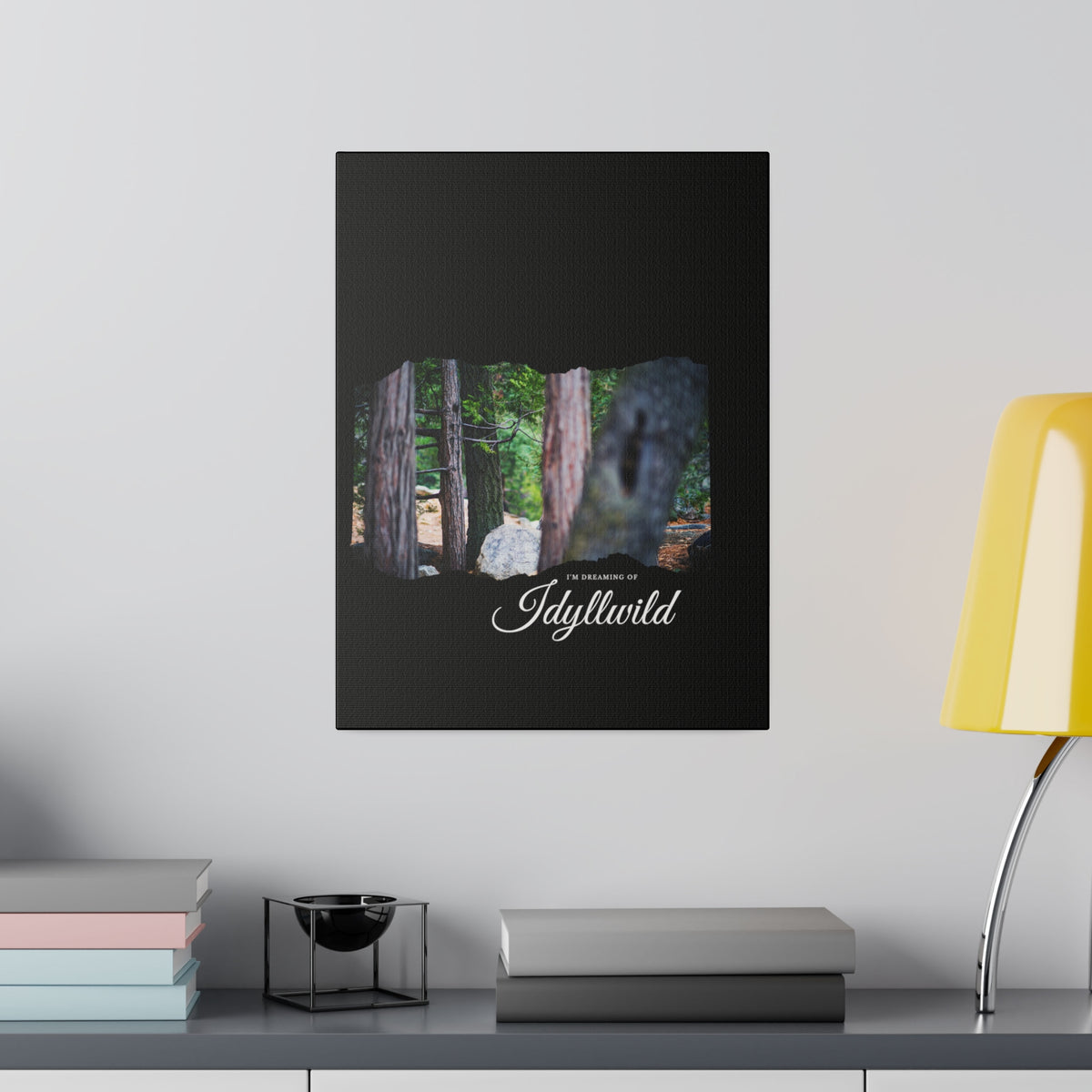 Matte Canvas, Stretched, 0.75" Dreaming of FOrest