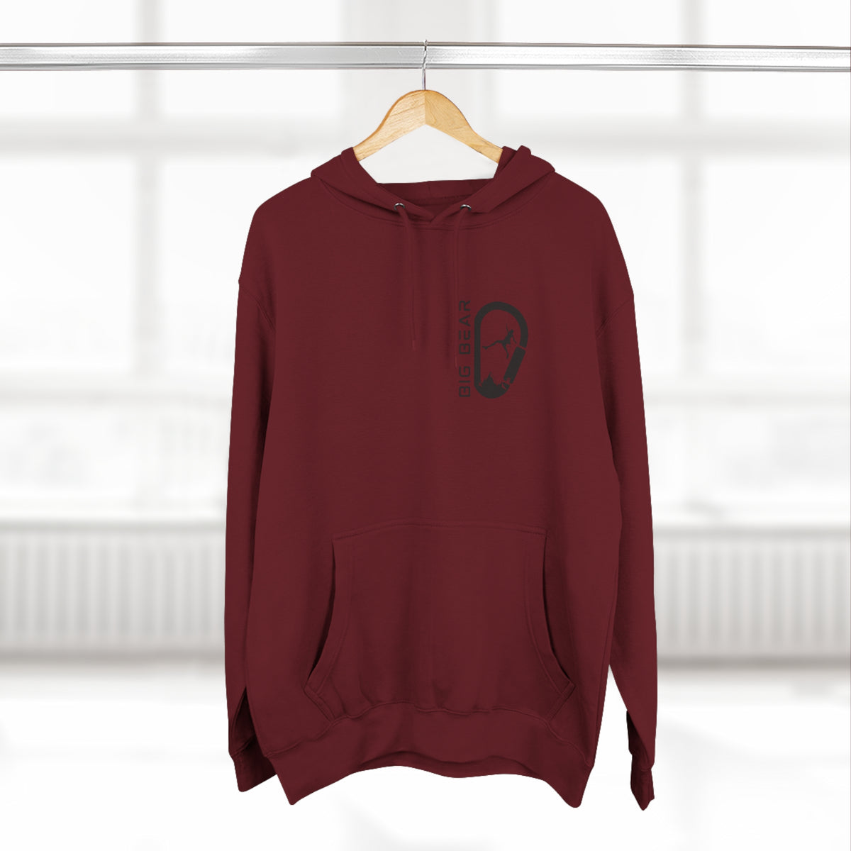 Big Bear Rock Climbing Hook Hoodie