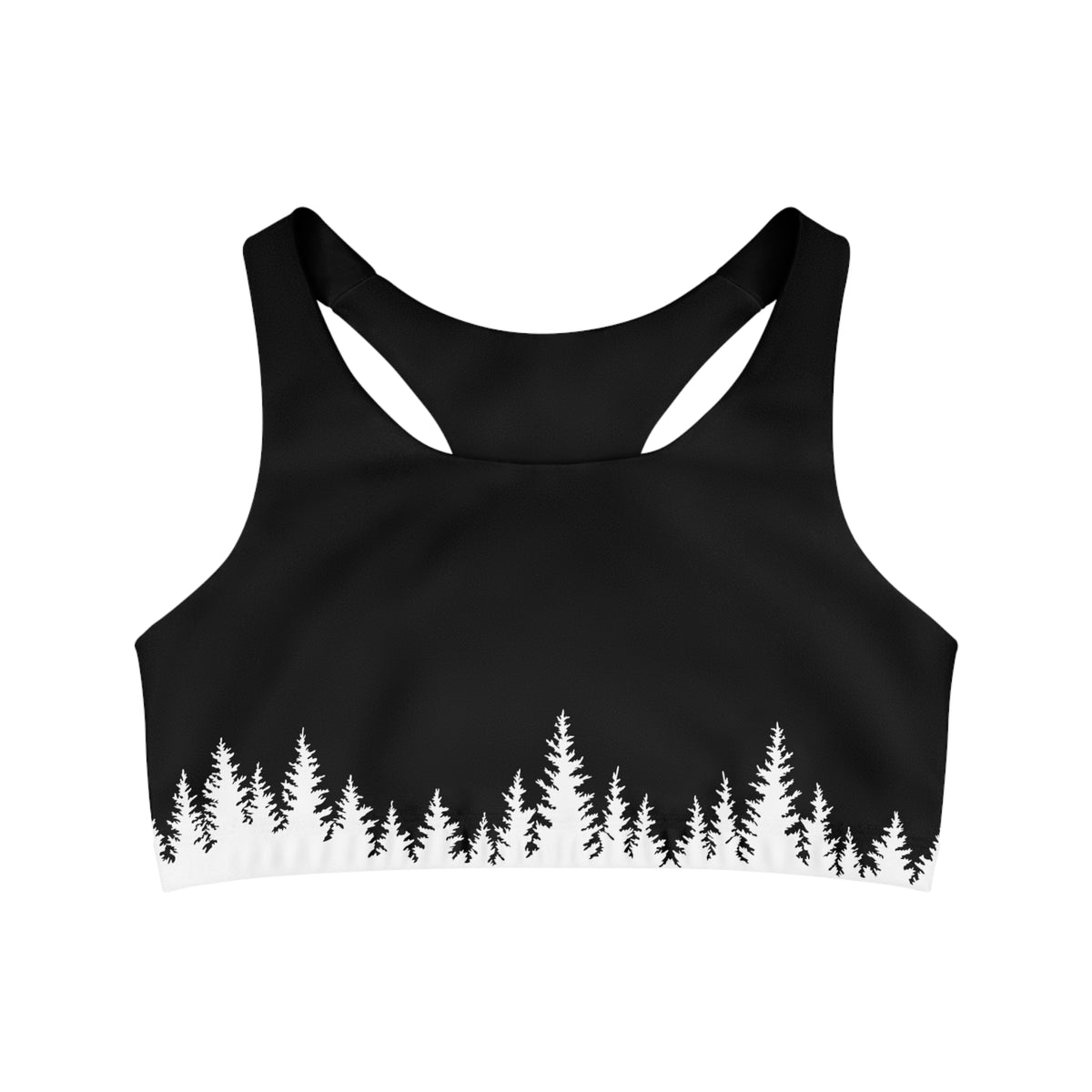 Pine Trim Sports Bra