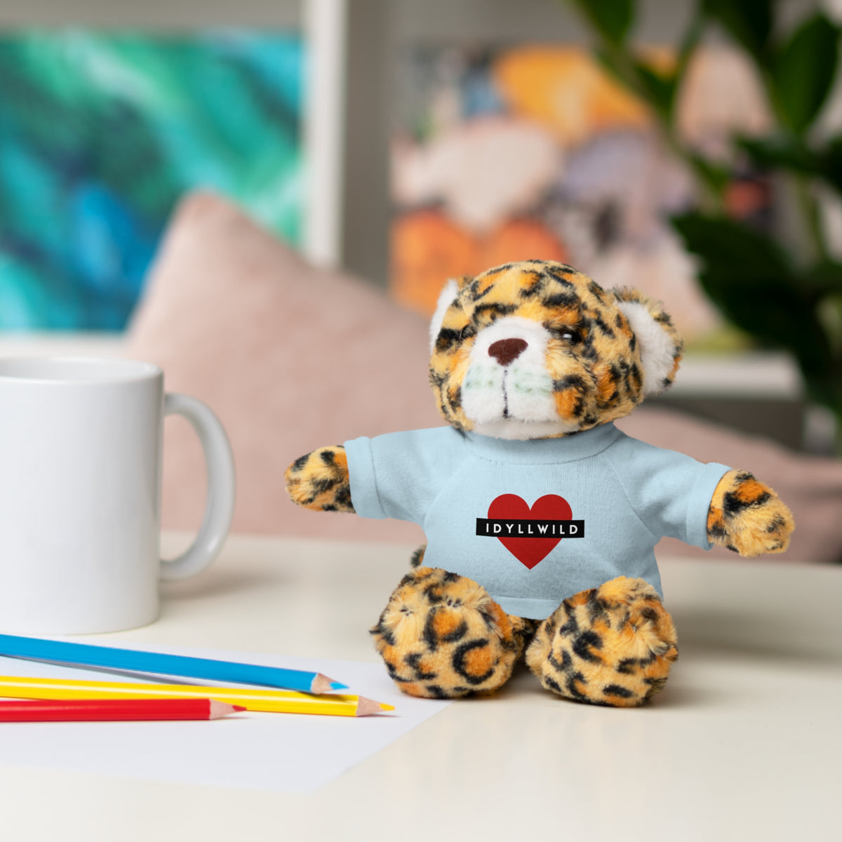 Stuffed Animals with Tee Idyllwild Heart