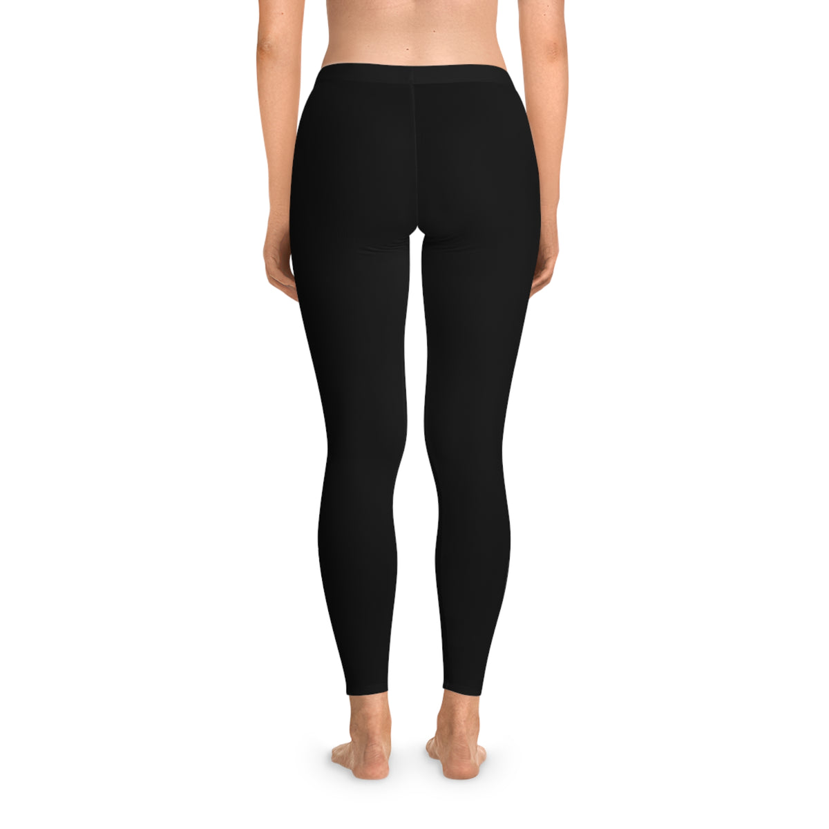 Stretchy Leggings (AOP)Idyllwild Cow 1