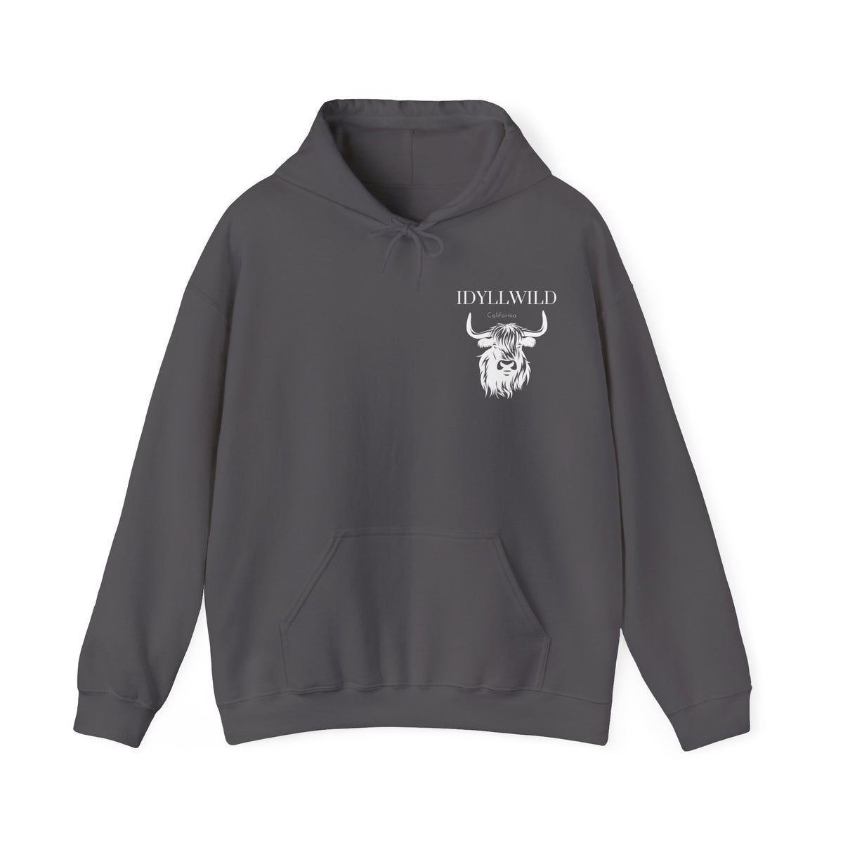 Unisex Heavy Blend™ Hooded Sweatshirt Idyllwild Cow 2
