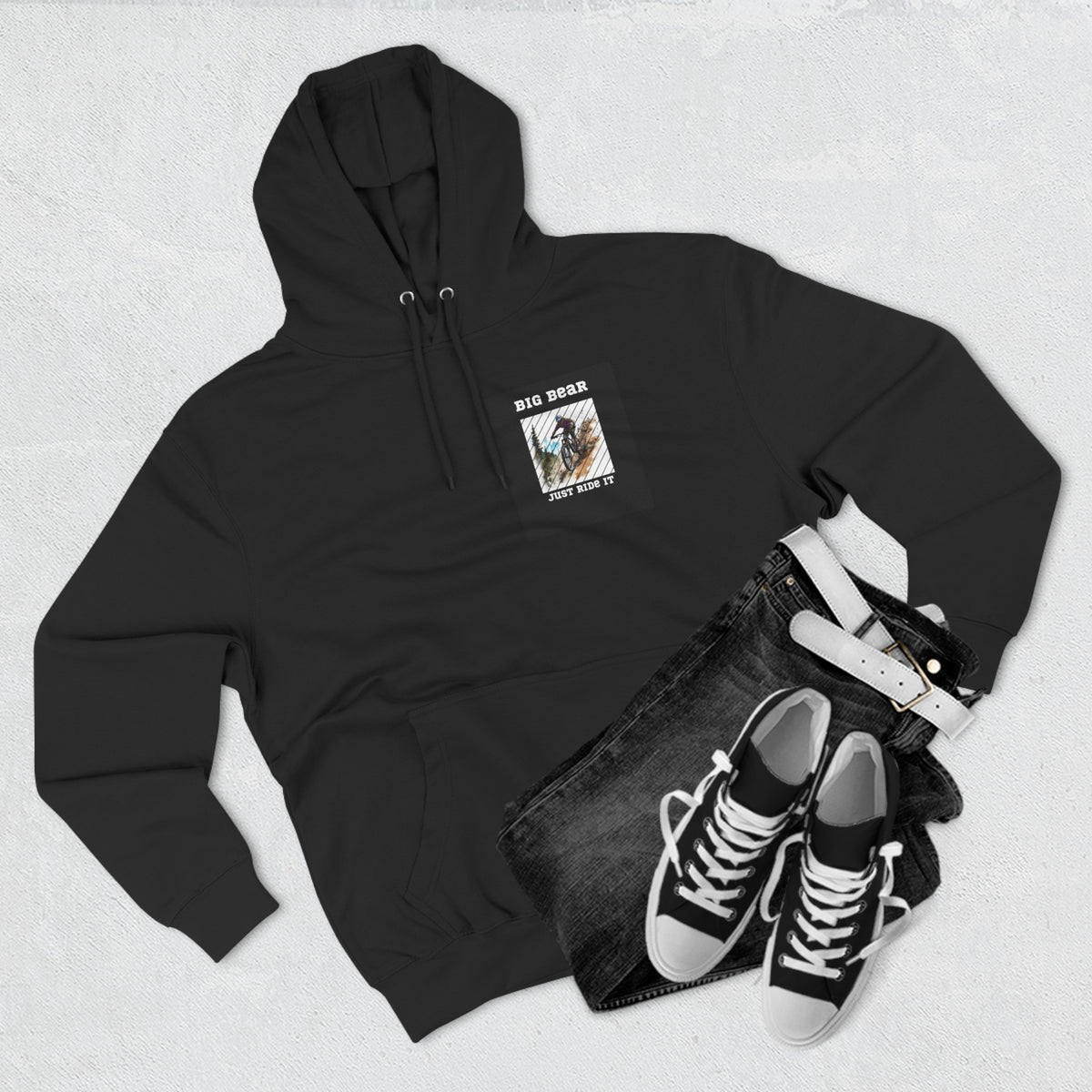 Big Bear "Just Ride It" Mountain Biking Hoodie