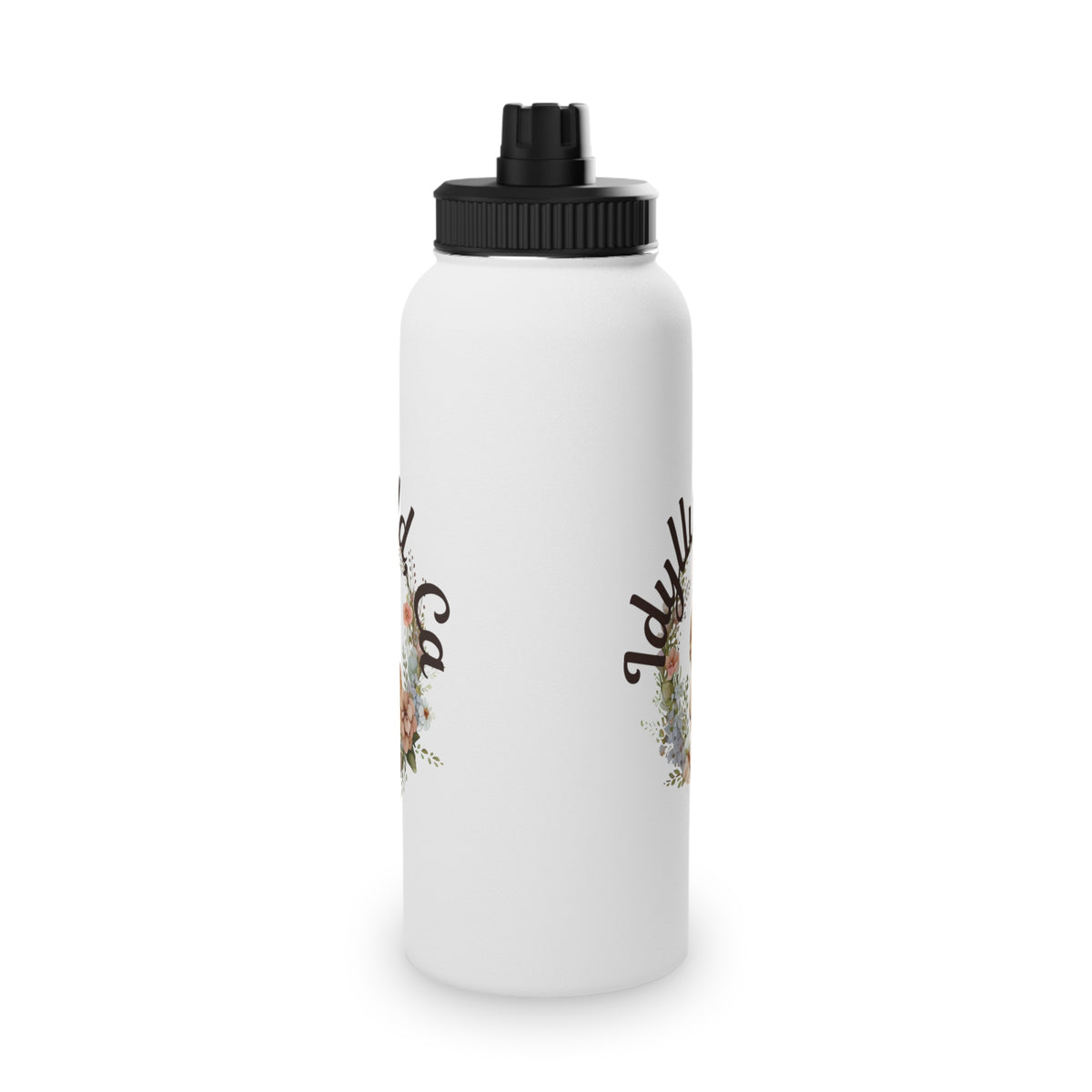Idyllwild Easter Stainless Steel Water Bottle, Sports Lid
