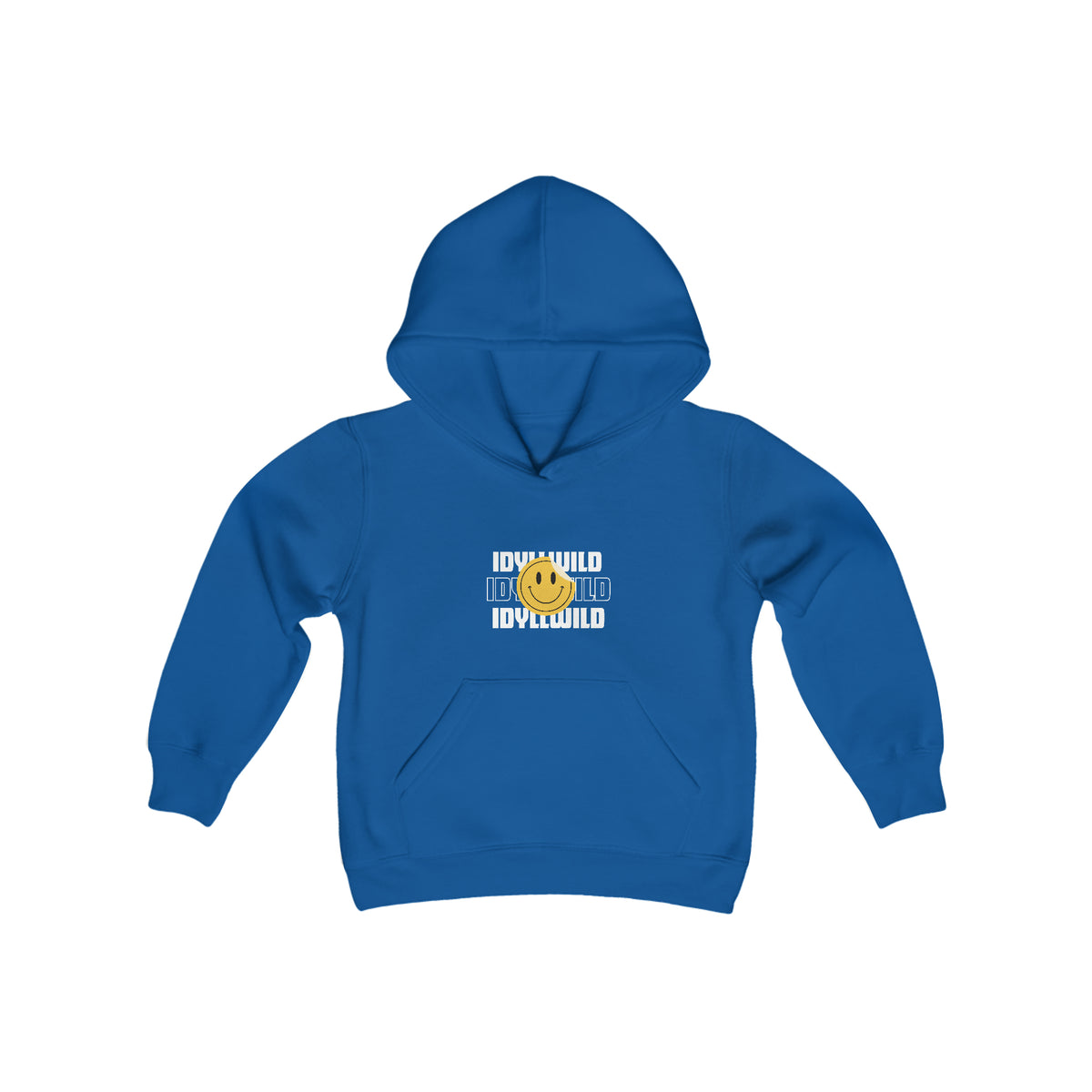 Youth Heavy Blend Hooded Sweatshirt Idyllwild Smile