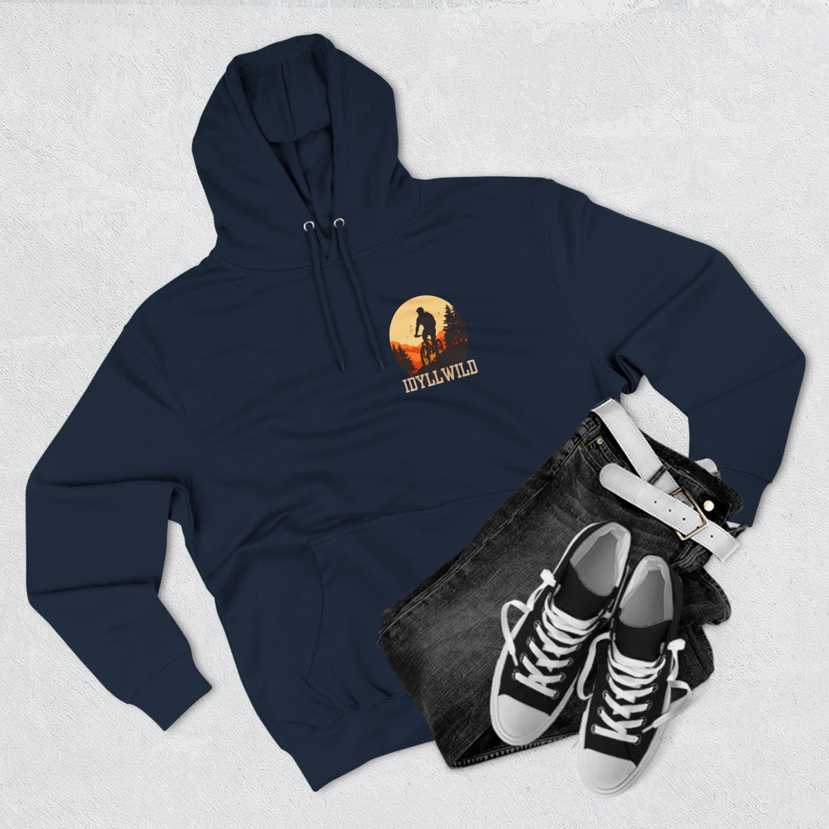 Idyllwild Mountain Bike Sunset Hoodie