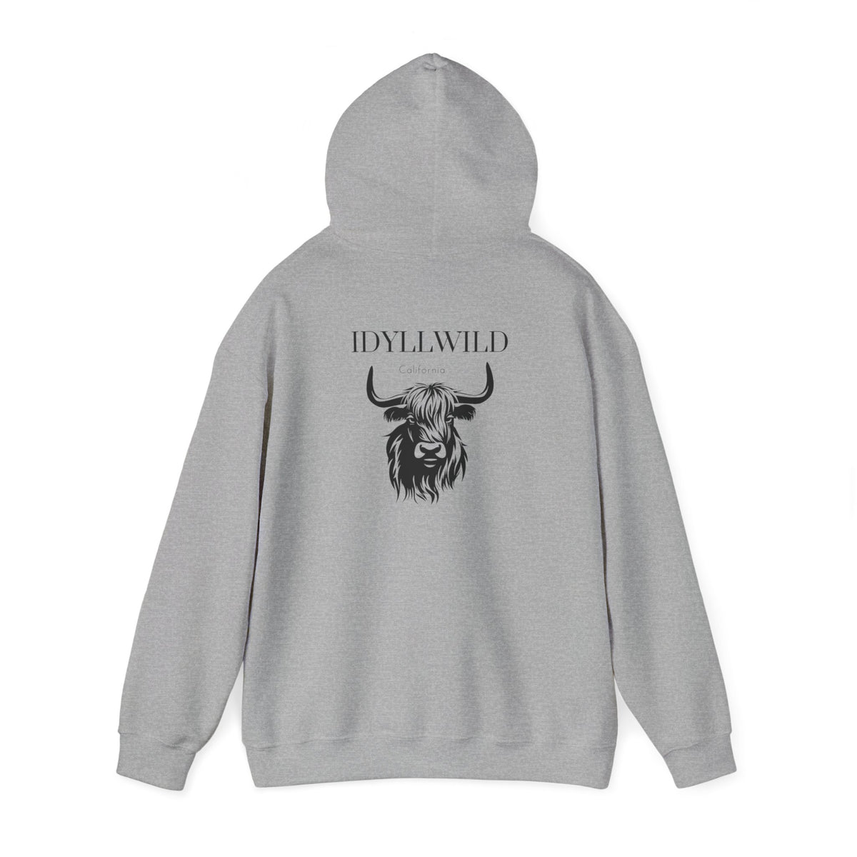 Unisex Heavy Blend™ Hooded Sweatshirt Idyllwild Cow 2