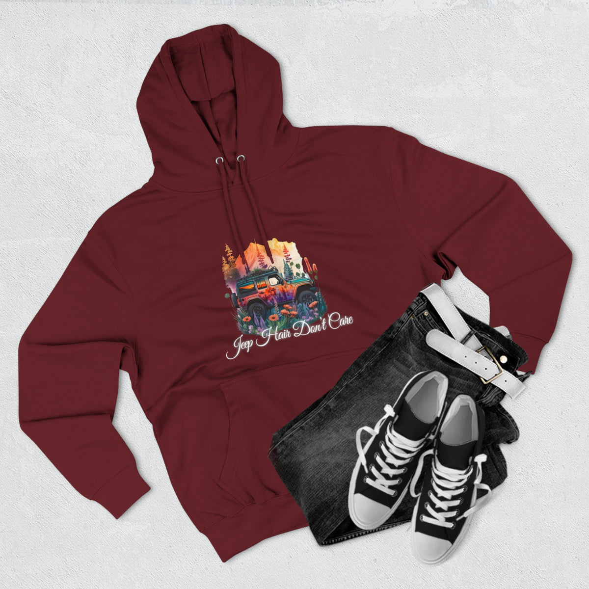 Jeep Hair Don't Care Hoodie
