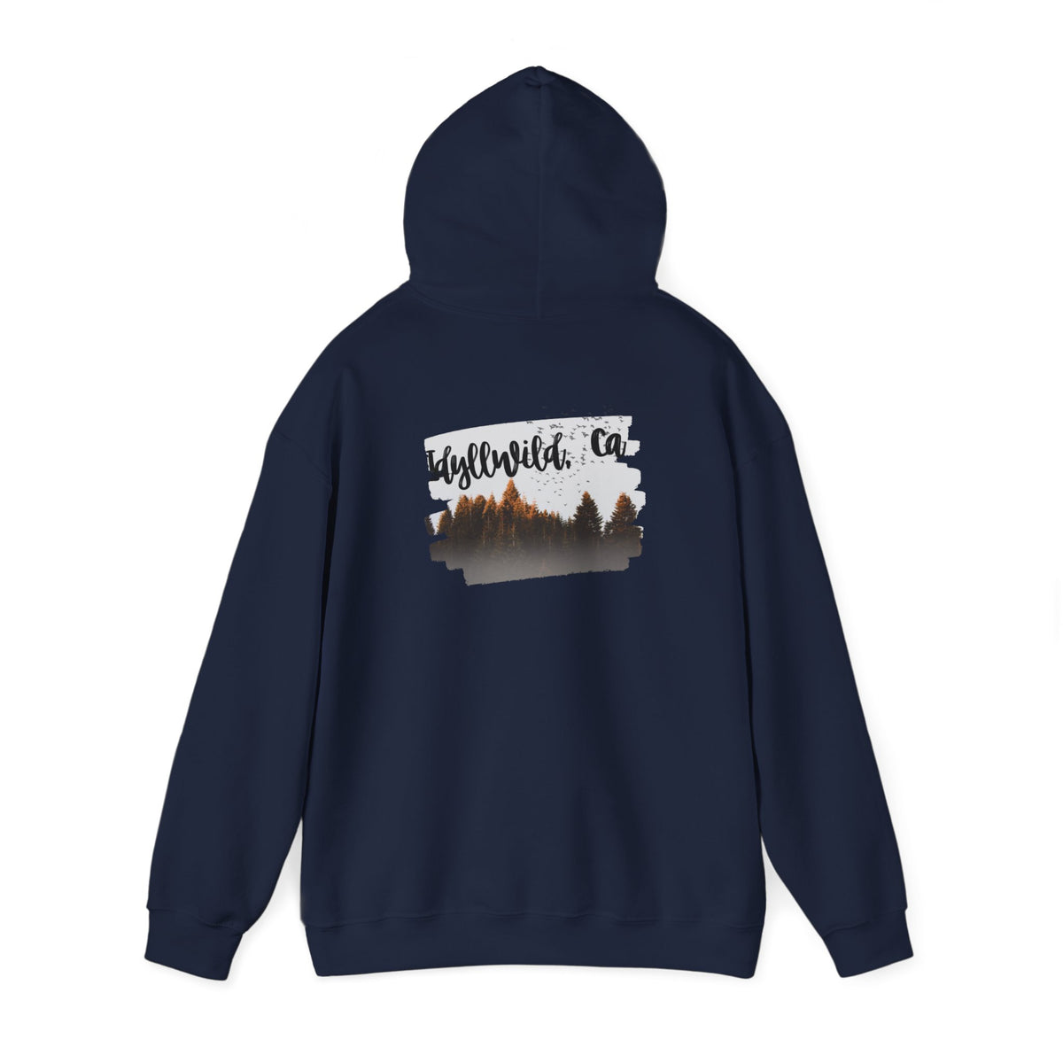 Unisex Heavy Blend™ Hooded Sweatshirt Forest PeekaBoo Scene