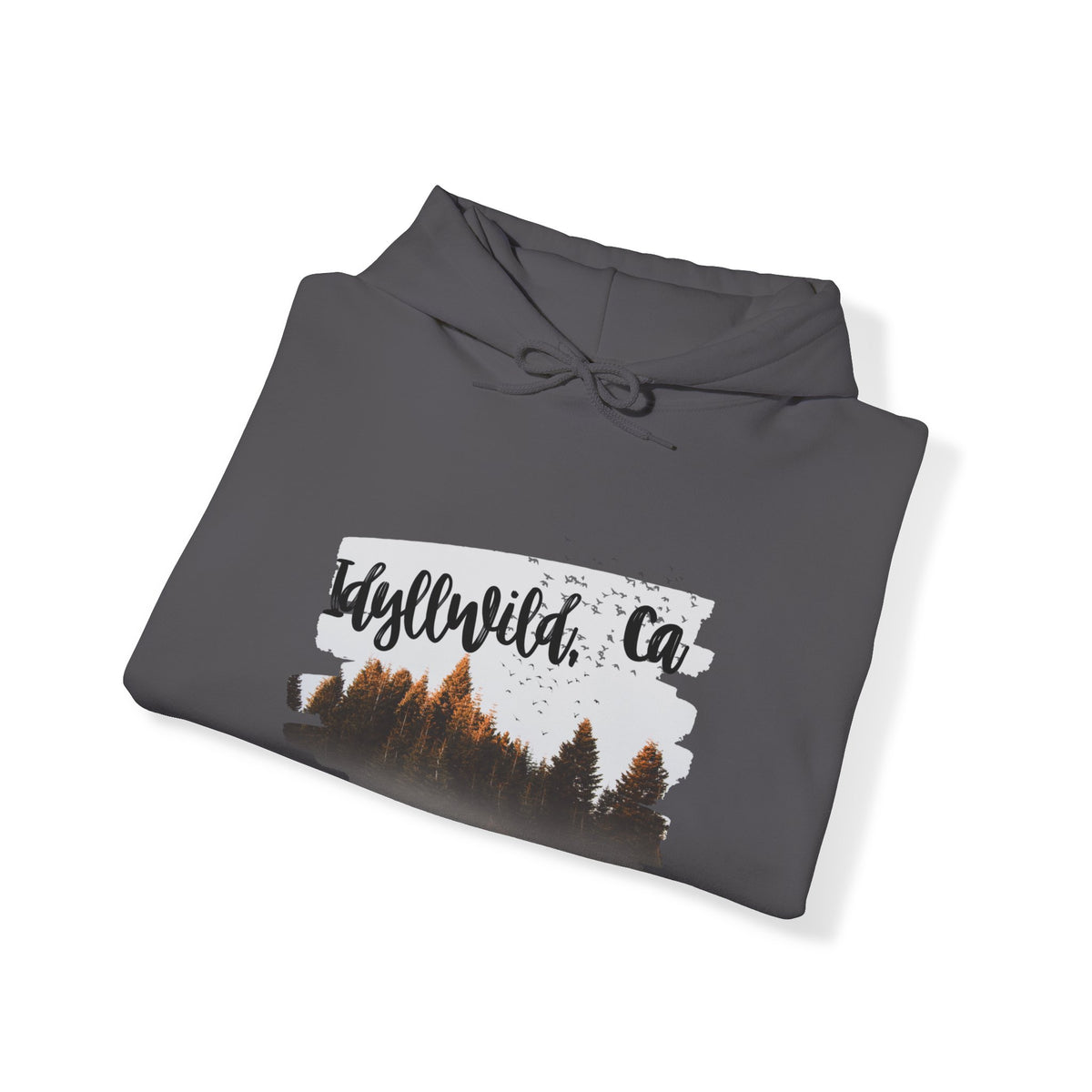 Unisex Heavy Blend™ Hooded Sweatshirt Forest PeekaBoo Scene