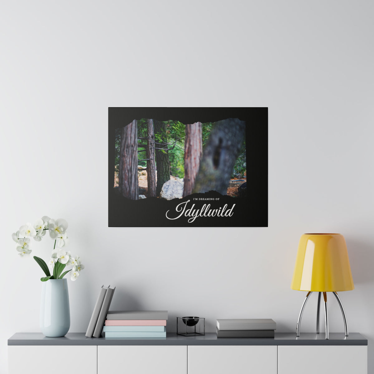 Matte Canvas, Stretched, 0.75" Dreaming of FOrest