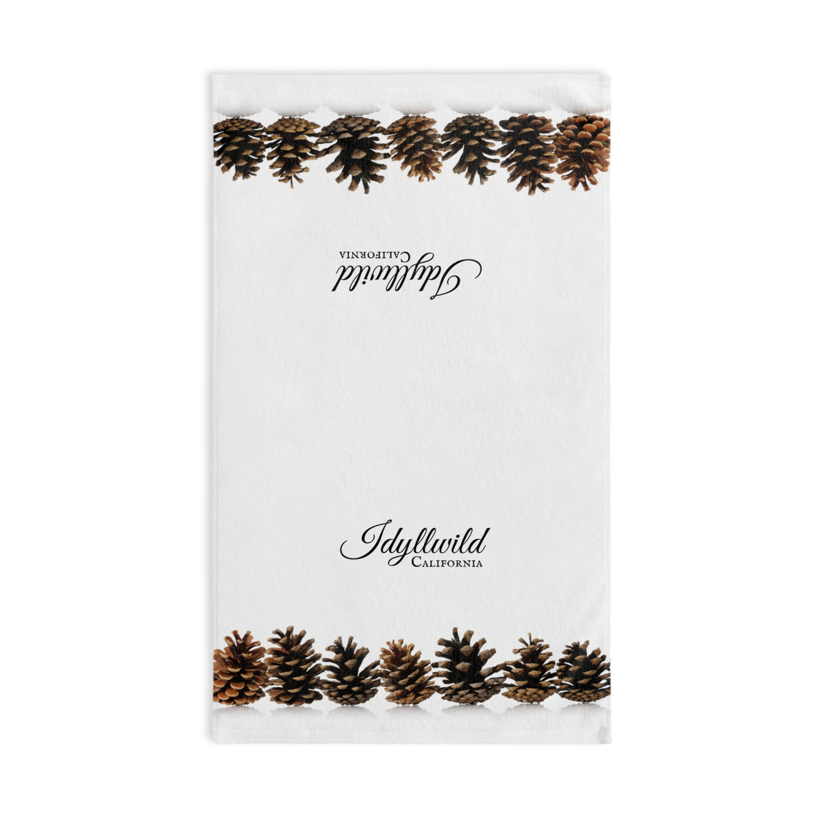 Idyllwild Pine Cone Row Hand Towel
