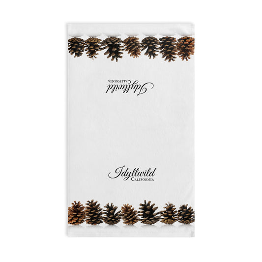 Idyllwild Pine Cone Row Hand Towel