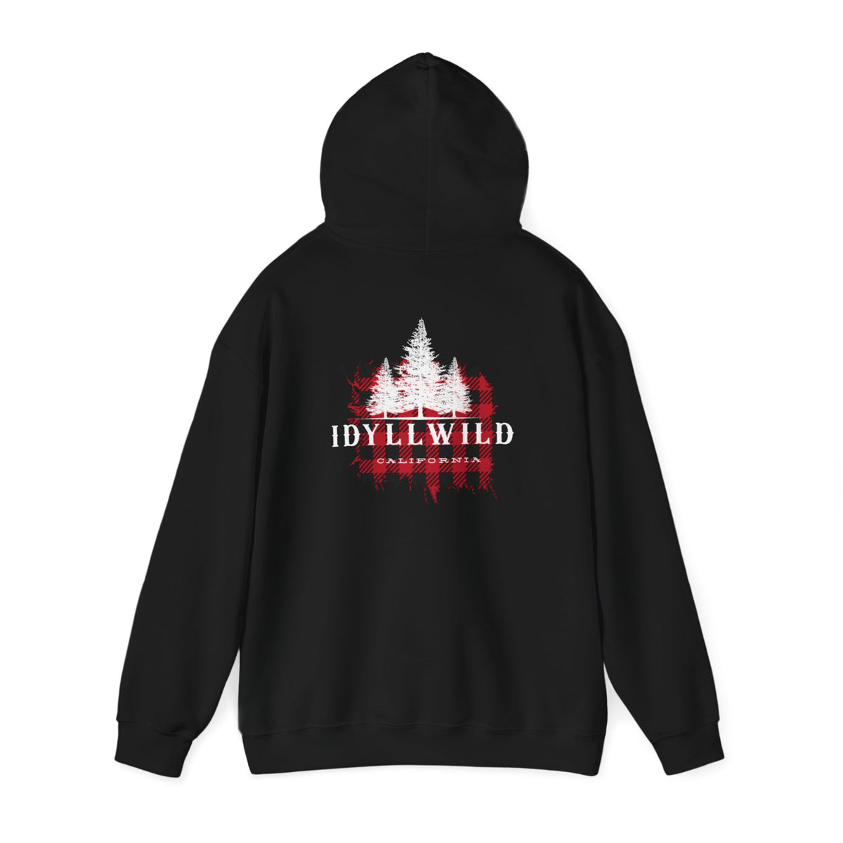 Idyllwild Red Buffalo Large Pines Dual Sided Hoodie